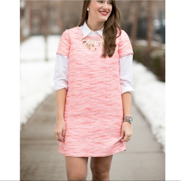 CECE by Cynthia Steffe Jacquard Shift Minidress - Picture 1 of 14